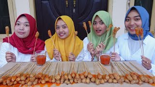 UDAH NIKAH? JAWABIN PERTANYAAN KALIAN! MUKBANG SEMPOL AYAM BARENG BESTIE SAMBIL QNA | NOCUTNOEDIT