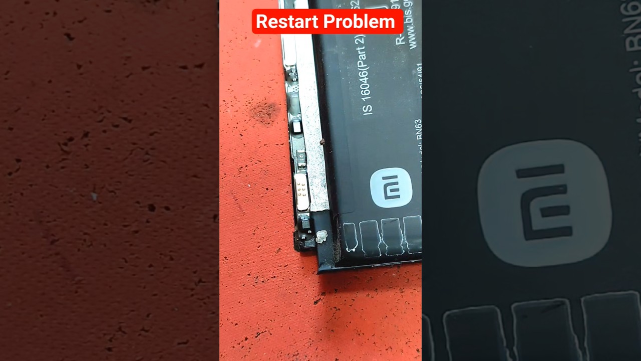 mi note 11 restart /battery repair problem 