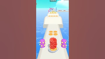 Pancake Run - Gameplay Walkthrough  (Android,iOS)  #shorts 3  - T gamer