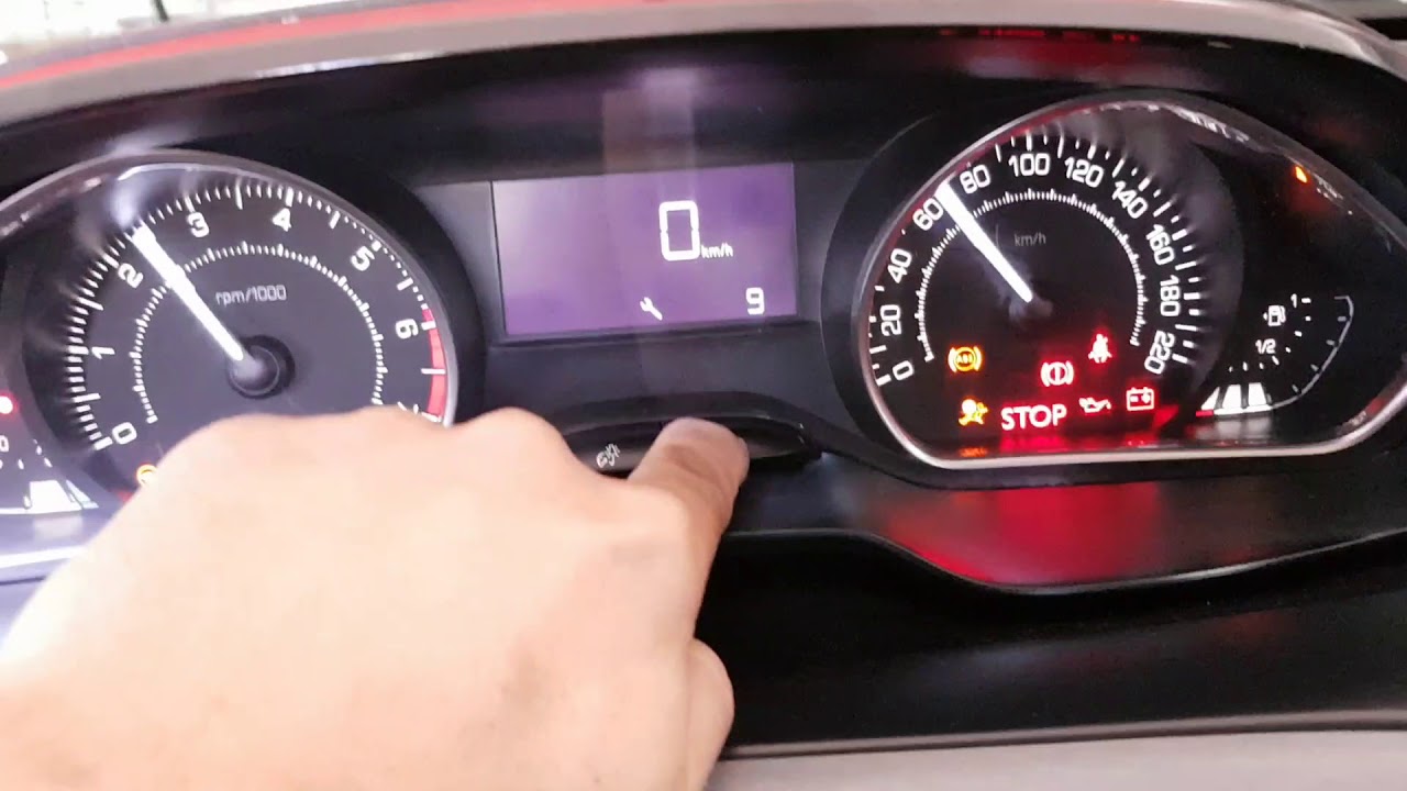 Comment Reinitialiser Le Voyant De Service Peugeot 208 Peugeot 208 A9 Mk 1
