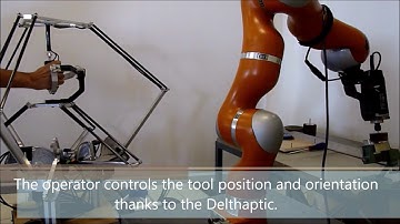 Delthaptic based teleoperation : a deburring task