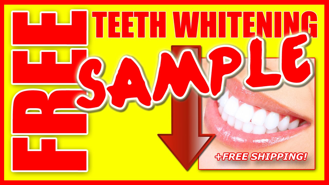 Free Teeth Whitening Samples with Free Shipping! 2015 YouTube