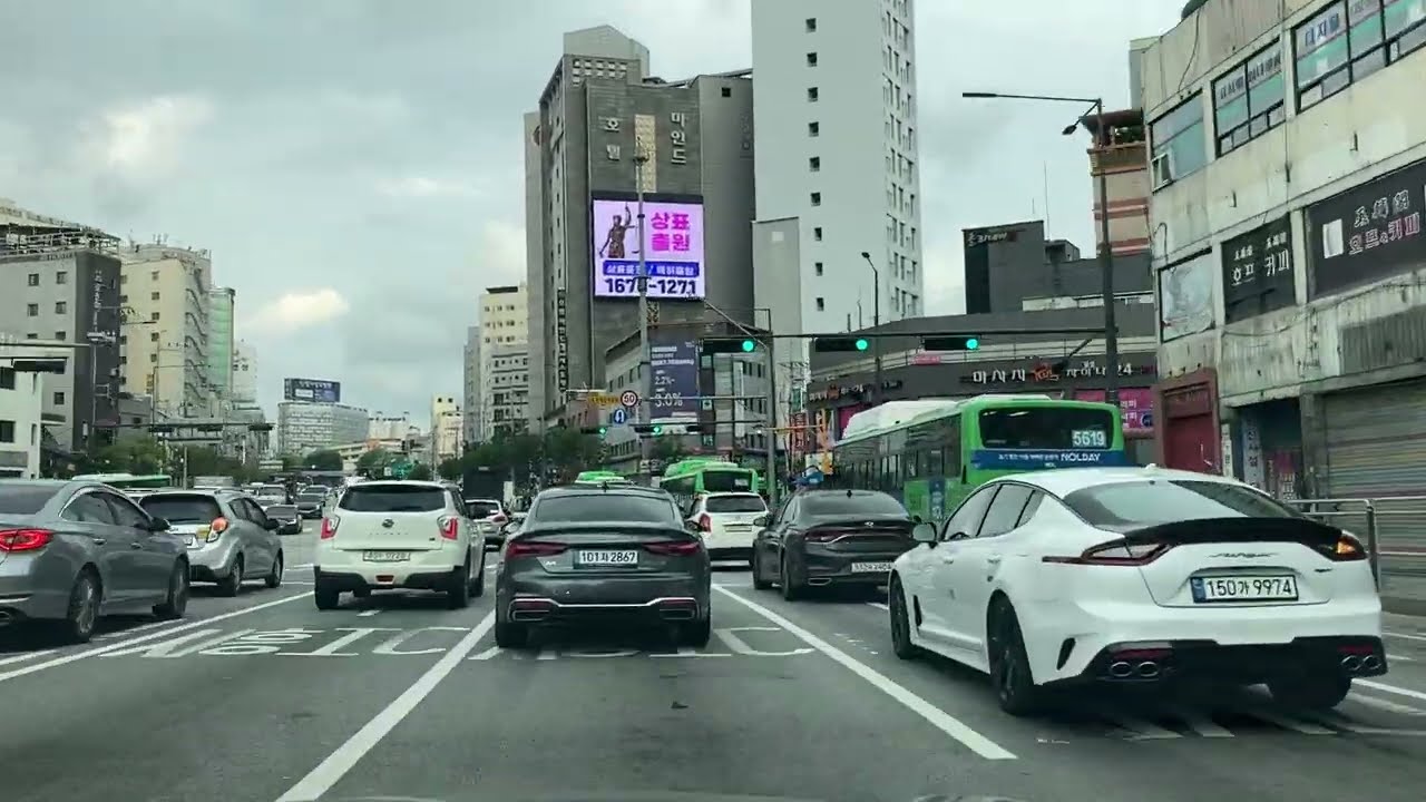 소사테마거리에서 원효대교 북단까지: 경인로, 남부순환로, 시흥대로, 여의대방로   2025.08.29  [2x]