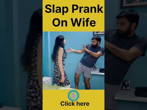 Slapping Prank On Wife In India Shorts Funny Viral 
