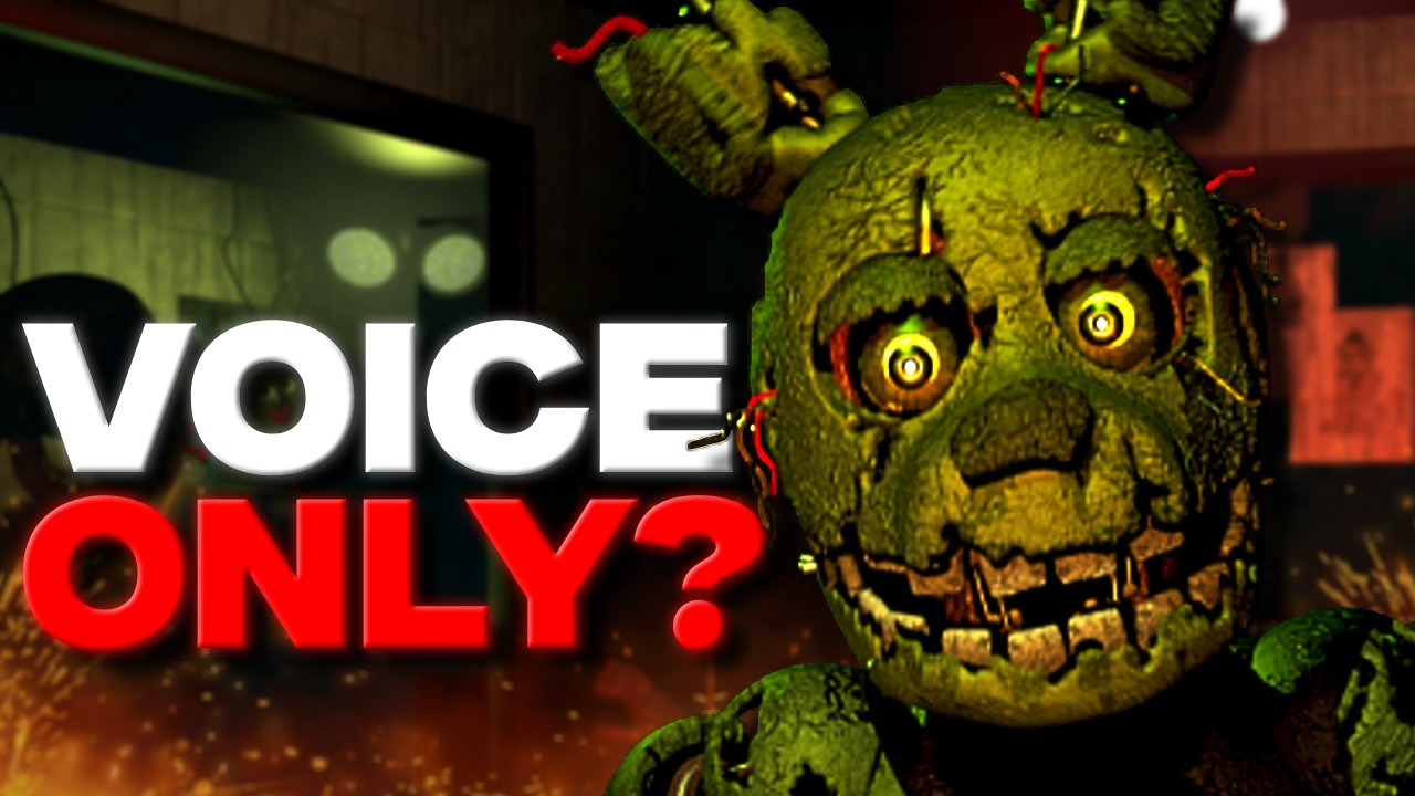 Can I Beat FNAF 3's Max Mode With ONLY My Voice?