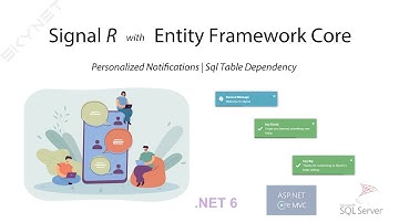 SignalR with Entity Framework | Personalized Notifications | Sql Table Dependency