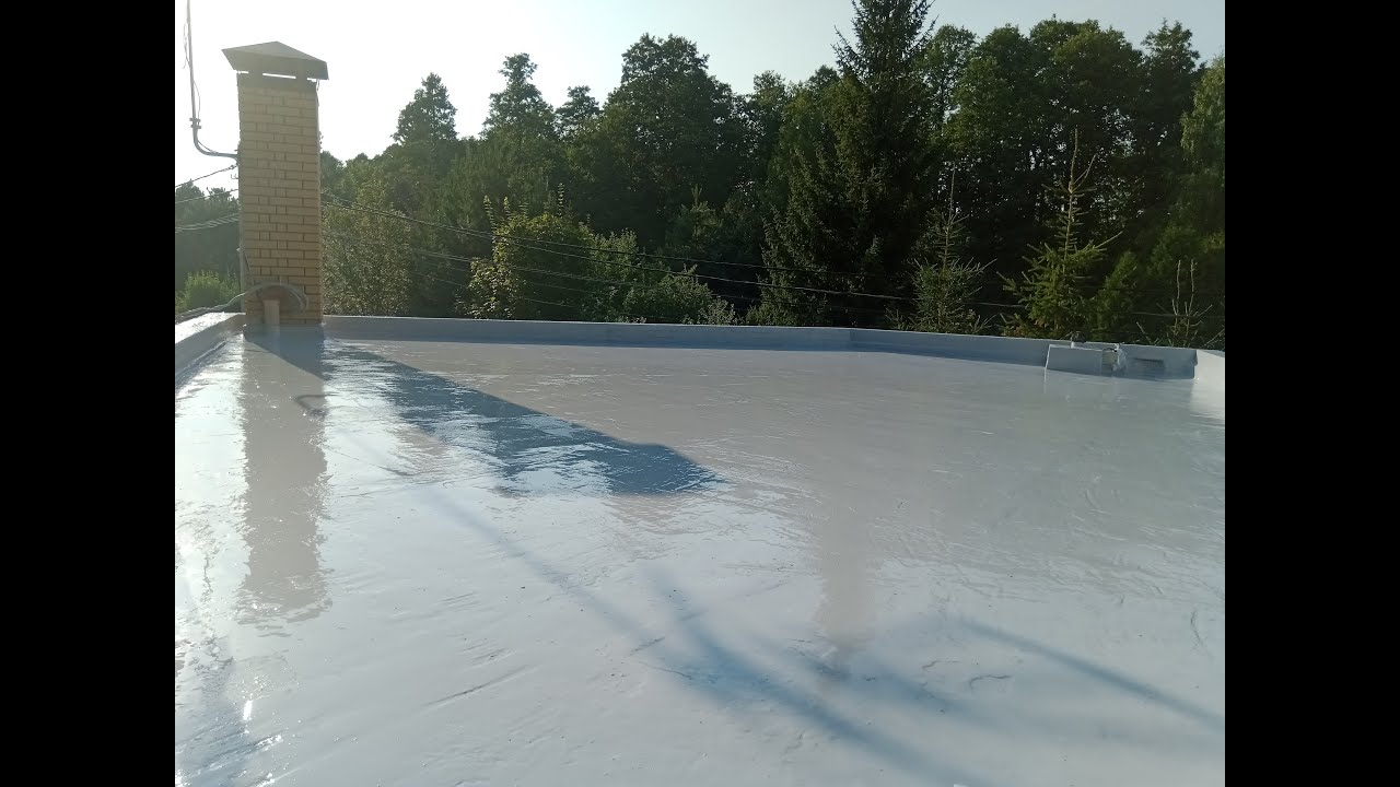 Ремонт старой стяжки полиуретаном - YouTube