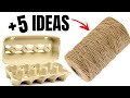 5 MANUALIDADES CON CUERDA y TELA DE YUTE / SHOW DE MANUALIDADES