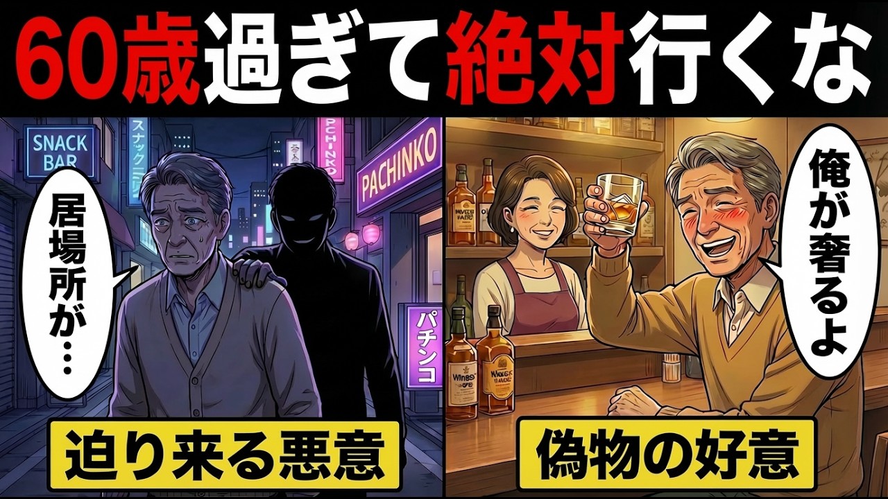 【漫画】65歳を過ぎたら絶対に行ってはいけない場所5選。定年後、居場所がなくなった男が通ってしまう理由