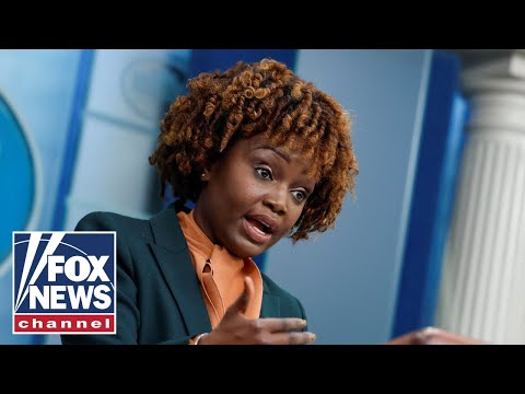 Live: Karine Jean-Pierre speaks to the press