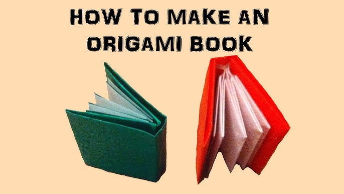 Easy Origami Book Tutorial (Hyo Ahn) 