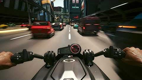 CP 2077 MOD TEST IMPROVED TRAFFIC NPCS DRAW DISTANCE AND DENCITY 2