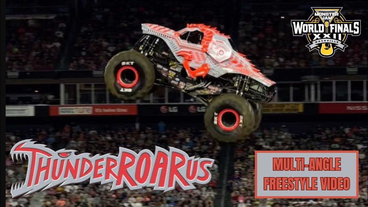 Monster Jam World Finals XXII Thunderroarus Freestyle (MultiAngle