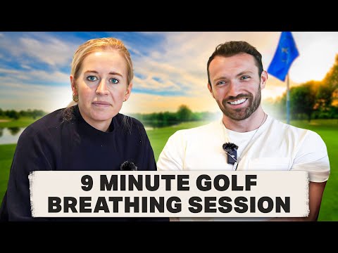 My trick to better golf! 9 Minute Breath Session to Play Better Golf