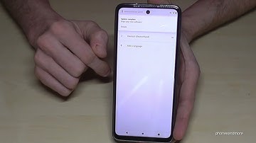 Motorola moto G31/G41/G51/G71: How to change the language?