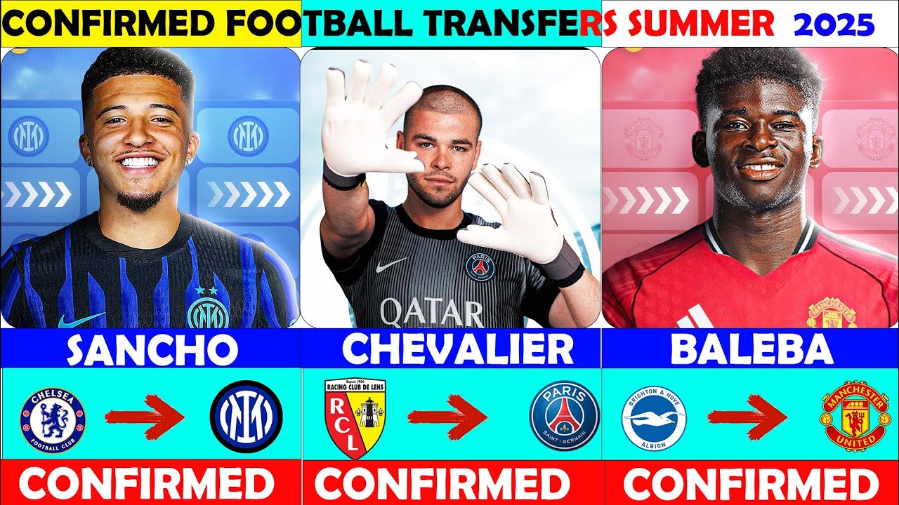 🚨THE LATEST CONFIRMED TRANSFER NEWS AND RUMOURS SUMMER  TRANSFERS 2025