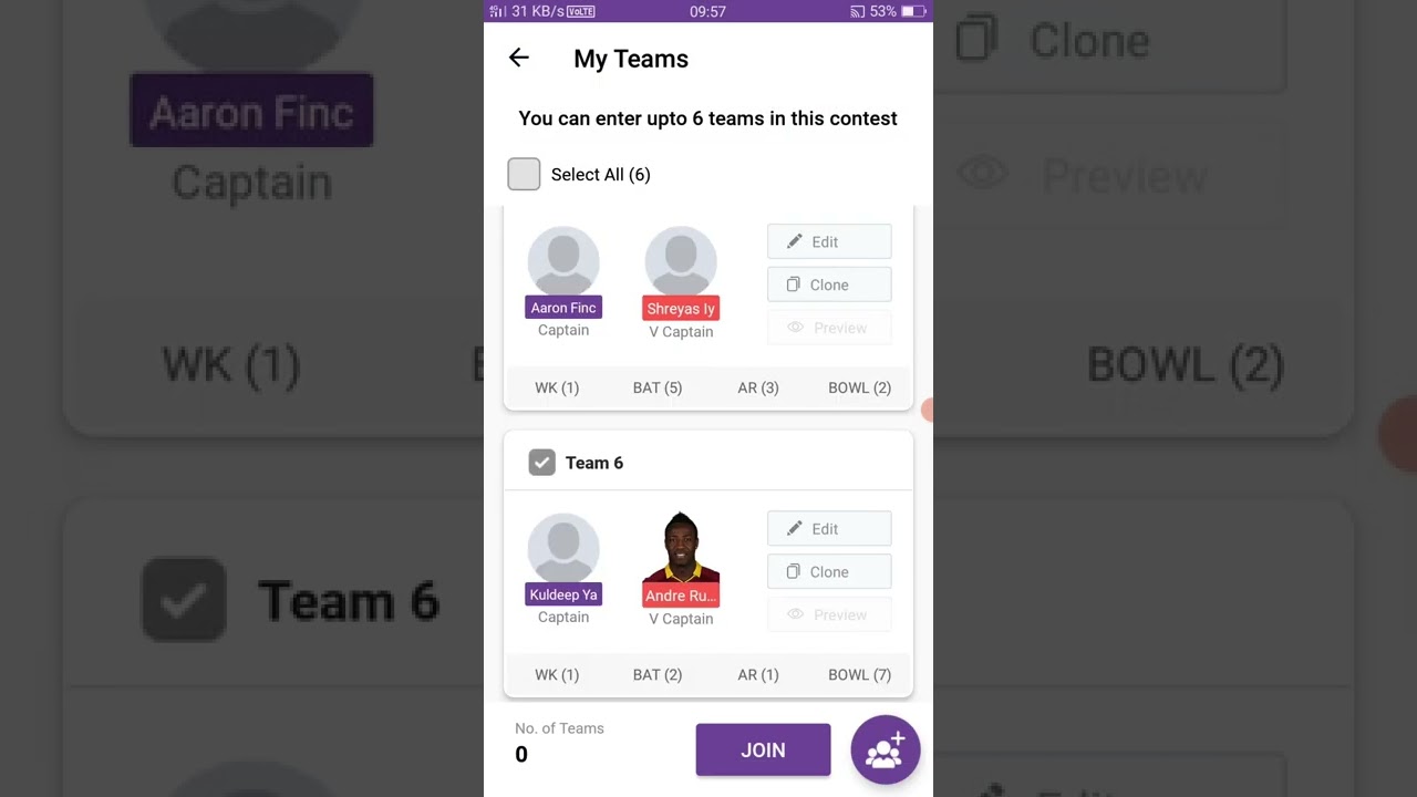11 caps fantasy app | New fantasy app | 100 % bonus use fantasy app | free entry fantasy app