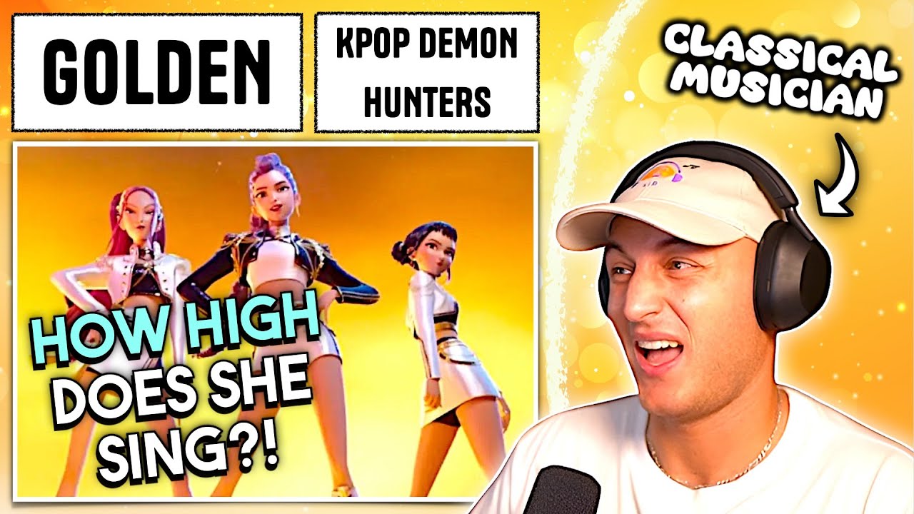 IT MAKES SENSE NOW! First time hearing KPop Demon Hunters - "Golden" (reaction / analysis)