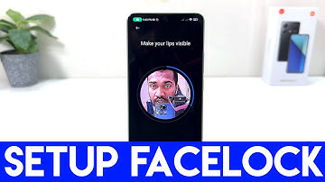 Redmi Note 13: How to Setup Face Unlock