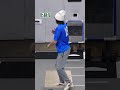 Jumping fastball from 20 ft 😳