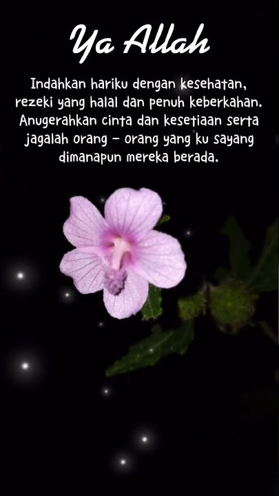 Story wa doa untuk diri sendiri