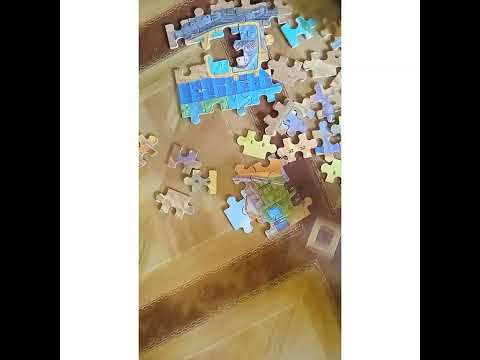 Solving 60 pcs puzzle...