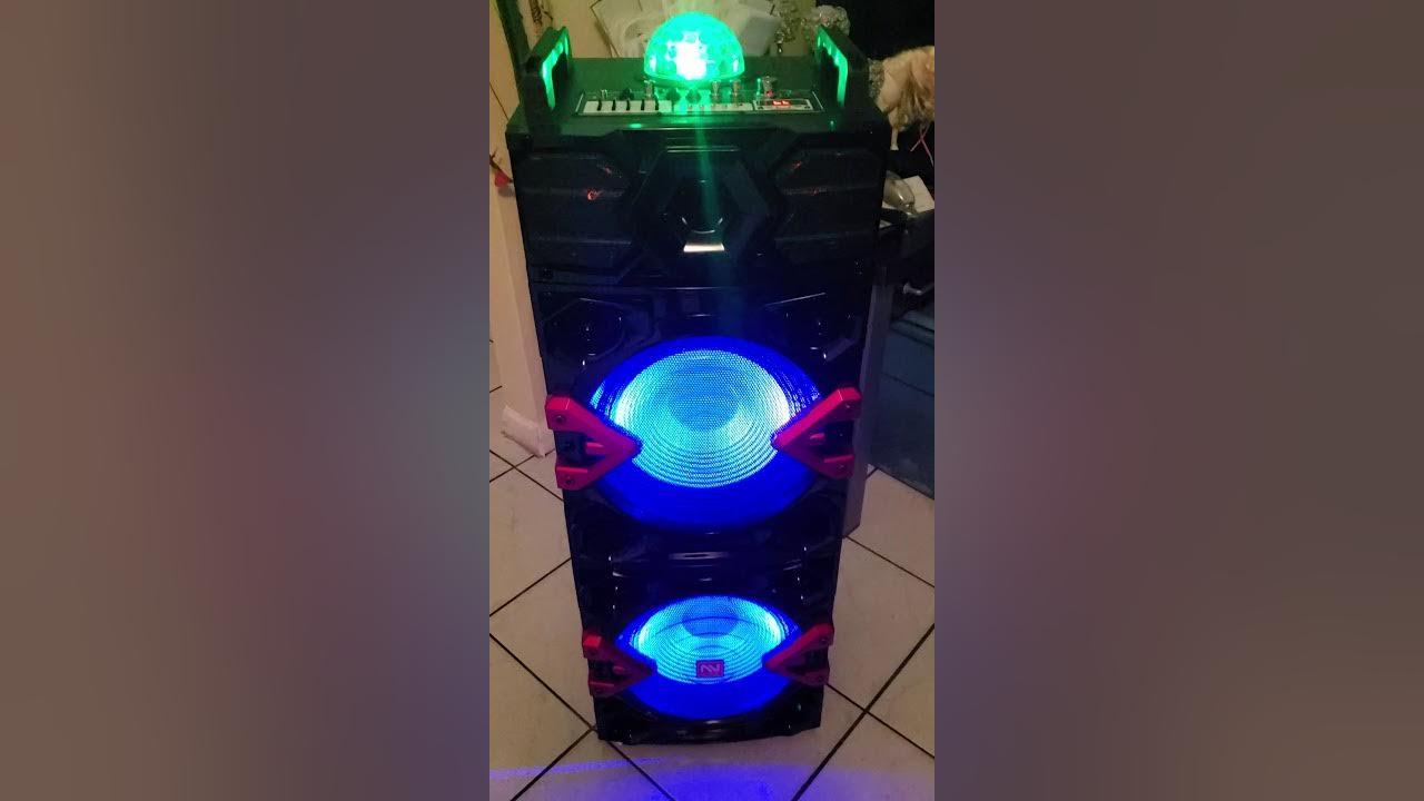 Nutek ps92127 bluetooth karaoke speaker YouTube