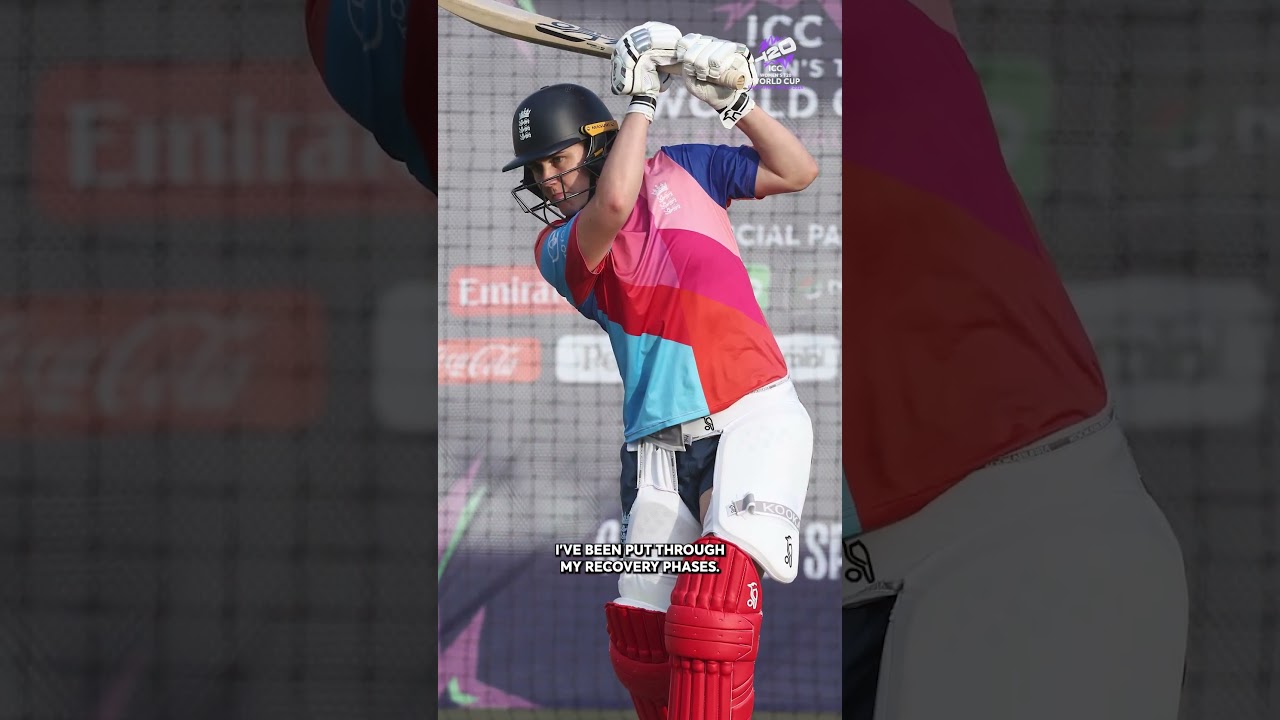 England skipper Nat Sciver-Brunt is fit and raring to go in the #T20WorldCup semi-final 💪