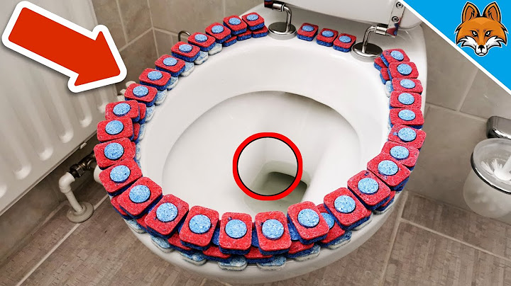 Wirf einen GESCHIRRSPÜLTAB in die TOILETTE und STAUNE WAS PASSIERT💥(Überraschend)🤯