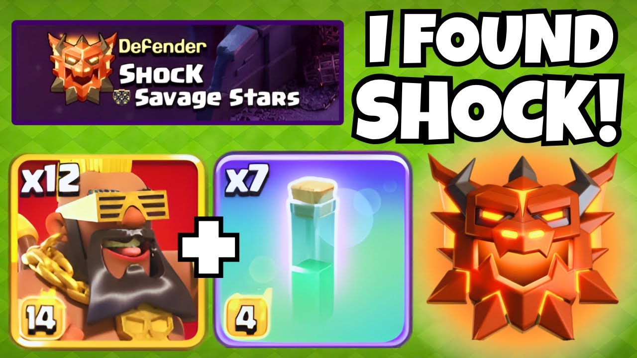 I Found ShocK in Legend League with Super Hog Riders!!