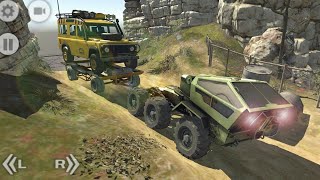 Most Powerful Heavy Truck Pulling Land Rover fails | Truck Evolution : Offroad 2 Android Gameplay HD screenshot 5