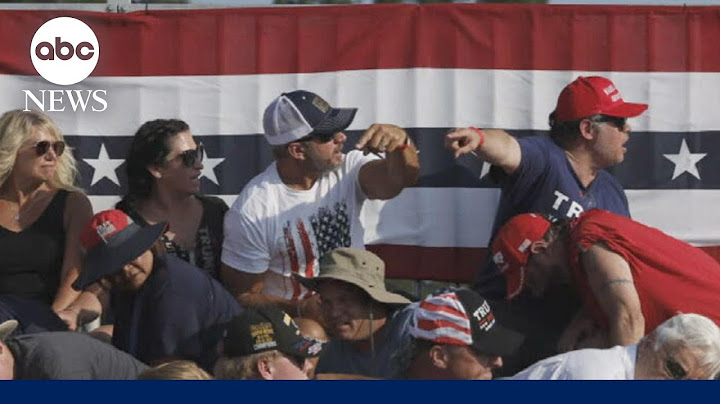 ‘People were terrified’ amid Trump rally shooting, eyewitness says
