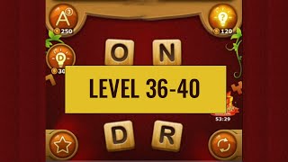 Word Connect Games (level 36-40) screenshot 3
