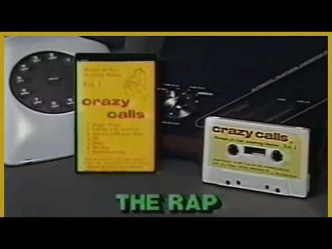 Crazy Calls Answering Machine Cassette Tape Ad (1980s)