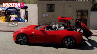 Forza Horizon 5 w/Wheel - First CONVERTIBLE Top Down / How It Works! LP Ep4