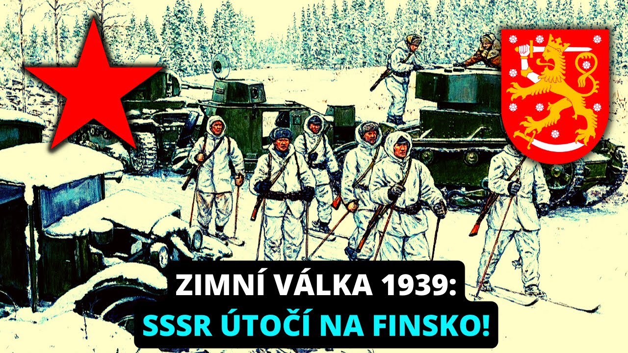 SSSR ÚTOČÍ NA FINSKO! ⚔️🇫🇮Zimní válka, aneb David proti Goliášovi v roce 1939