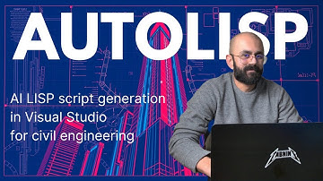 Tabnine AI Coding Assistant for Civil Engineering & AutoLISP Script Development for AUTOCAD