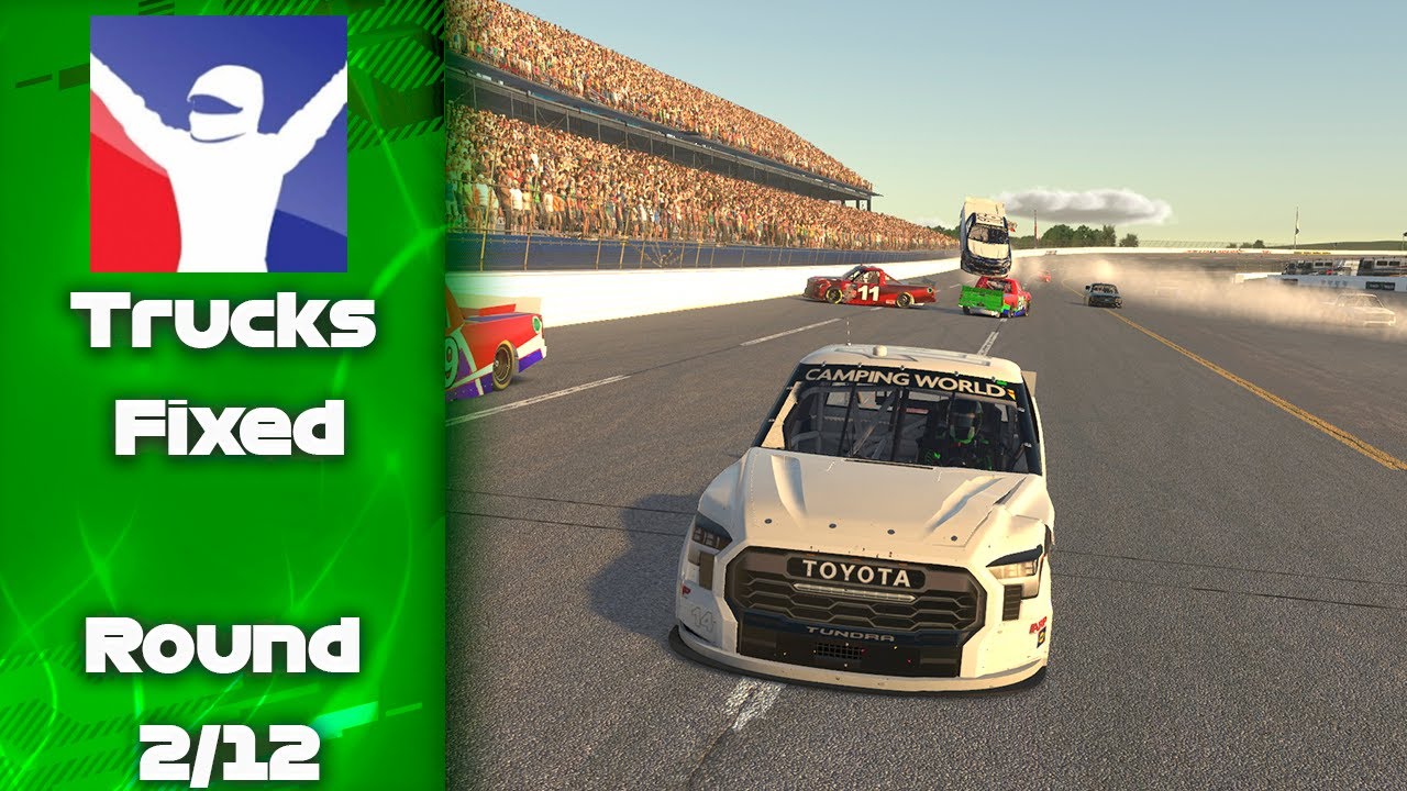 Learning what not to do iracing trucks at talladega youtube