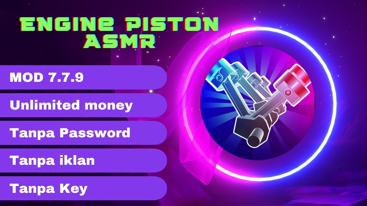 TANPA IKLAN‼️Engine Piston Asmr v.7.7.9 MOD APK YouTube