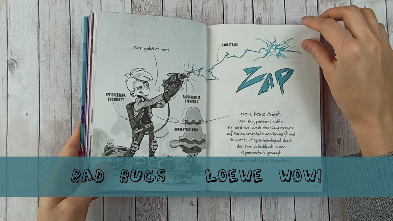Have a look inside the book - Bad Bugs - LOEWE WOW! - YouTube