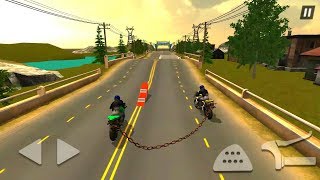 CHAINED BIKES RACING 3D - GAMEPLAY and FAILS! Android iOS screenshot 3