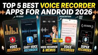 Top 5 Best Voice Recorder Apps for Android in 2026 screenshot 3