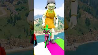 GTA 5 Epic Water Ragdolls | Spider-Man Jumps / Fails ep.18800 #shorts