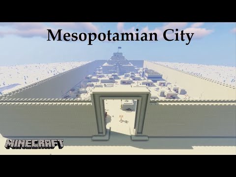 Minecraft City | Mesopotamia | School Project | History