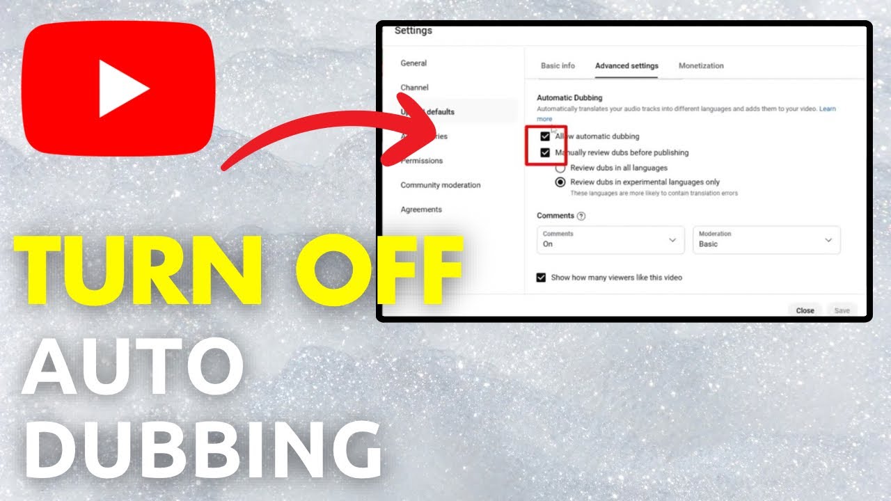 How To Turn Off Auto Dubbing On Youtube - YouTube