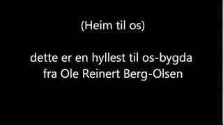 Video thumbnail of "Heim til Os med tekst"