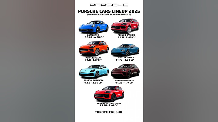 Porsche cars lineup price 2025 #porsche #911 #taycan #panamera #macan #porsche911 #sportscar #cars