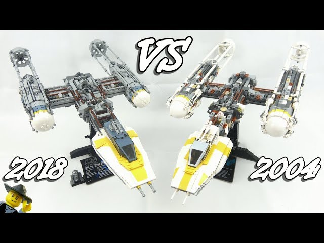 ATTACK OF THE Y-WING STARFIGHTER! A LEGO UCS FACEOFF - YouTube