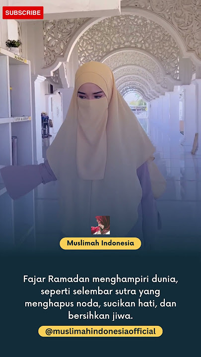 Kata-kata Menyambut Bulan Suci Ramadan.