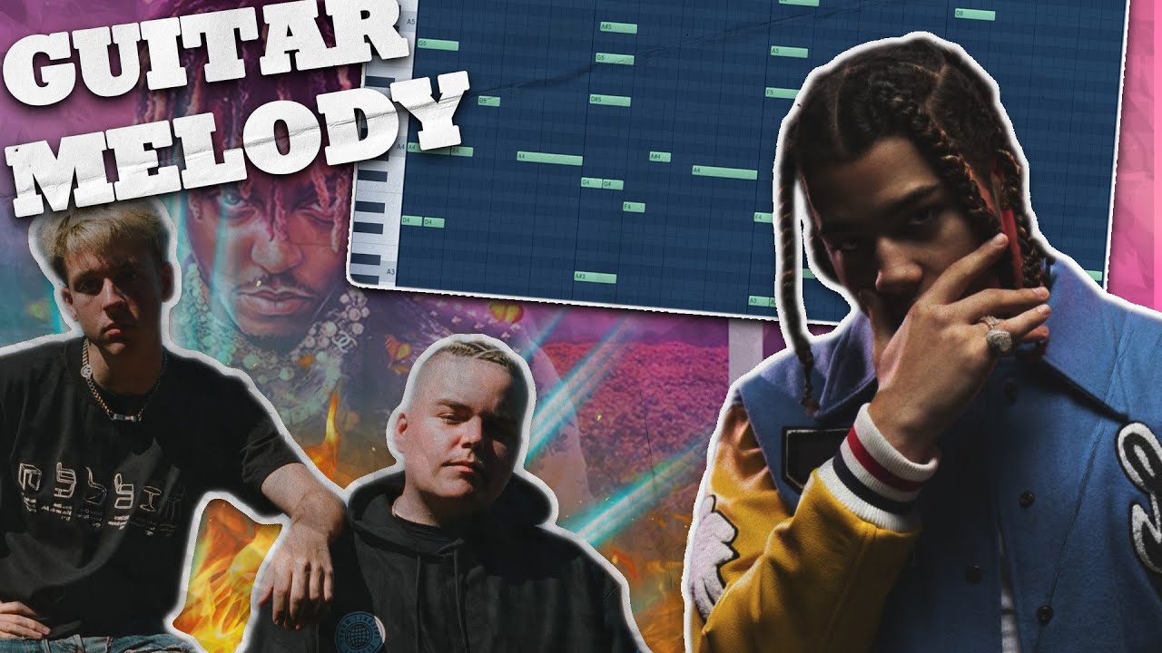 How Internet Money makes Guitar Beats for Juice WRLD and 24kGoldn | FL Studio Type Melody Tutorial